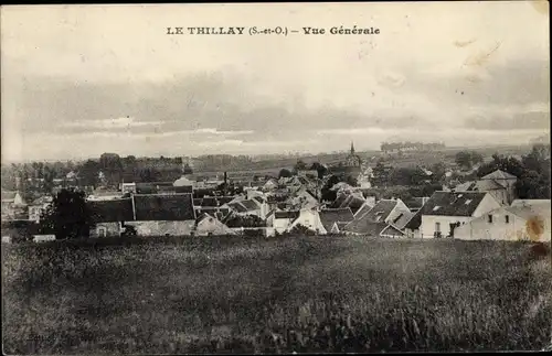 Ak Le Thillay Val d'Oise, Vue generale