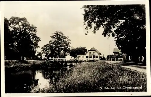 Ak Smilde Drenthe Niederlande, Oranjekanaal