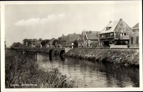 Ak Smilde Drenthe Niederlande, Jonkersbrug