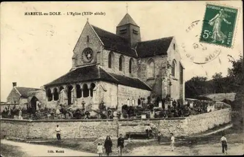 Ak Mareuil en Dôle Aisne, L'Eglise