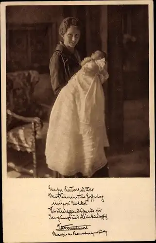 Ak Prinzessin Victoria Luise von Preußen, Herzogin von Braunschweig