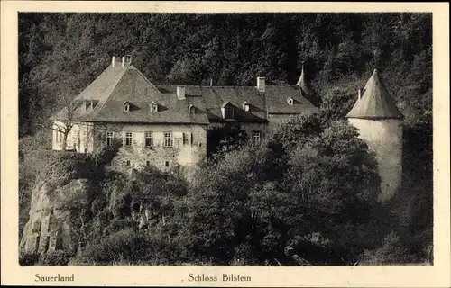 Ak Bilstein Lennestadt im Sauerland, Schloss