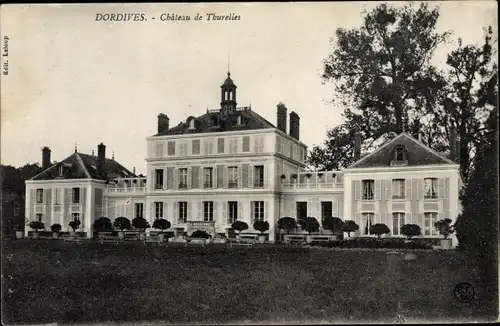 Ak Dordives Loiret, Château de Thurelles