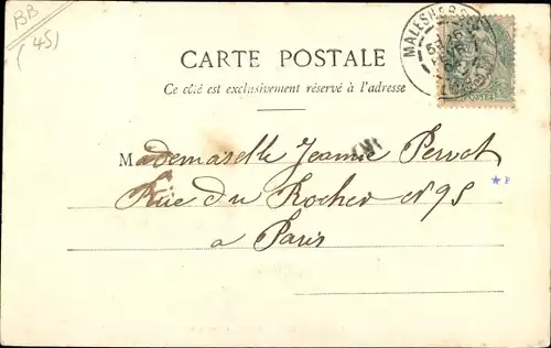 Ak Malesherbes Loiret, Le Château de Rouville