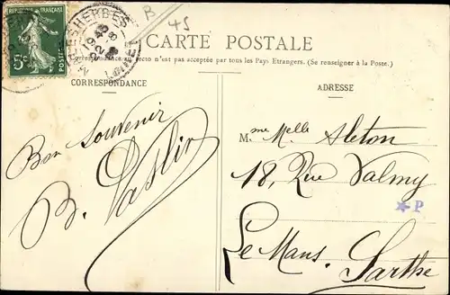 Ak Malesherbes Loiret, Le Château