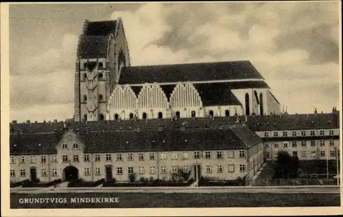 Ak København Kopenhagen Dänemark, Grundtvigs Mindekirke