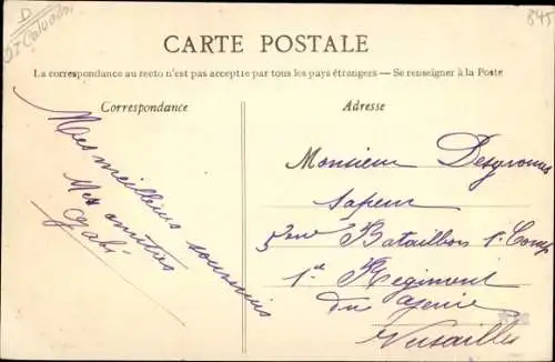 Ak Houlgate Calvados, Villa sur le Drochon