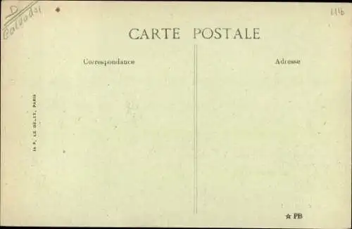 Ak Houlgate Calvados, Rue des Bains