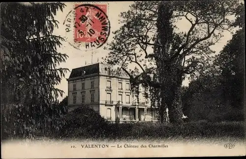 Ak Valenton Val de Marne, Château des Charmilles