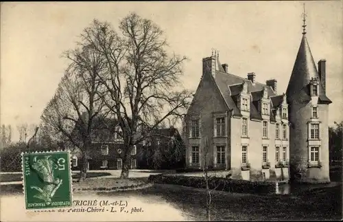 Ak Etriche Maine et Loire, Château de Plessis Chivré