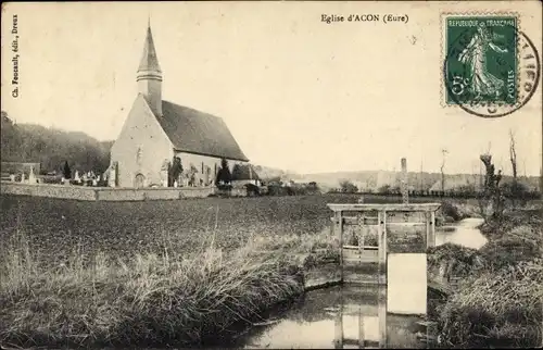 Ak Acon Eure, Église