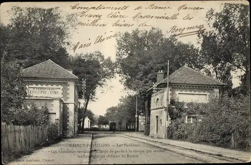 Ak Raincy Pavillons Seine-Saint-Denis, Les Pavillons