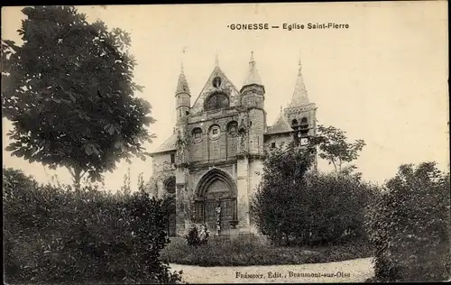 Ak Gonesse Val d’Oise, Eglise Saint-Pierre