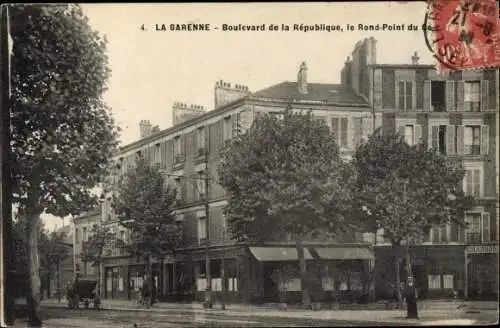 Ak La Garenne Colombes Hauts de Seine, Boulevard de la République