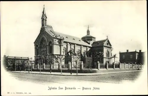 Ak Buenos Aires Argentinien, Iglesia San Bernardo