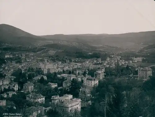 Foto Baden Baden am Schwarzwald, Panorama vom Friesenberg aus