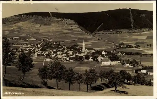 Foto Ak Oberwiesenthal im Erzgebirge, Gesamtansicht