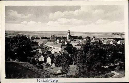 Ak Rastenberg in Thüringen, Panorama