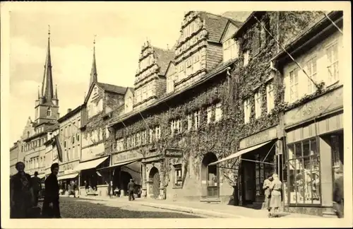 Ak Saalfeld an der Saale Thüringen, Saalstraße, C. Werkmeister