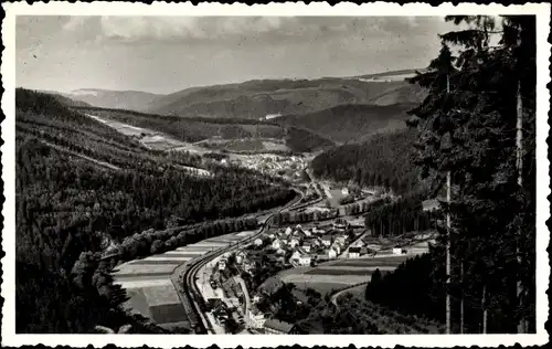 Ak Sitzendorf in Thüringen, Panorama