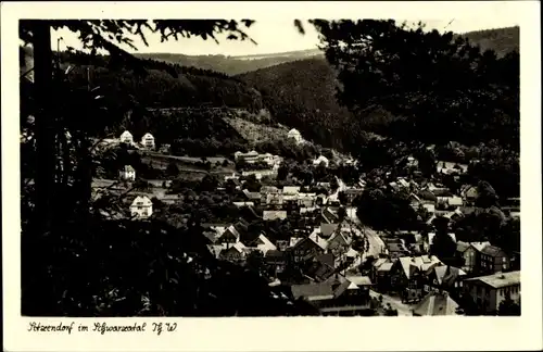 Ak Sitzendorf in Thüringen, Panorama