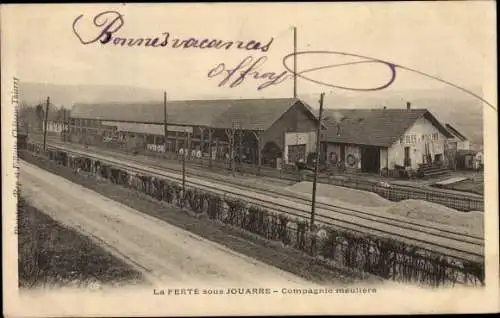 Ak La Ferté-sous-Jouarre Seine-et-Marne, Compagnie Meullère