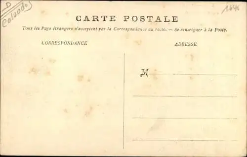 Ak Houlgate Calvados, L´Entrée de la Ville