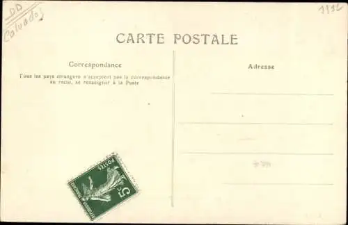 Ak Isigny sur Mer Calvados, La Cale aux Moules