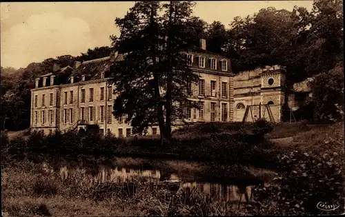 Ak Thoré-la-Rochette Loir et Cher, Château de Rochambeau