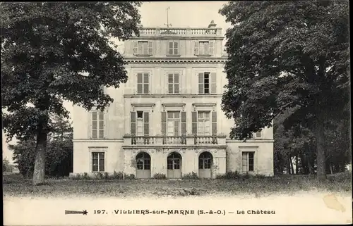 Ak Villiers sur Marne Val de Marne, Château