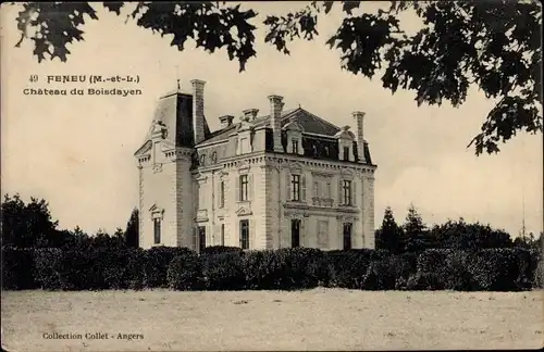 Ak Féneu Maine et Loire, Château du Boisdayen