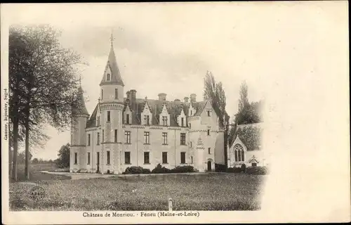 Ak Féneu Maine et Loire, Château de Monrioux