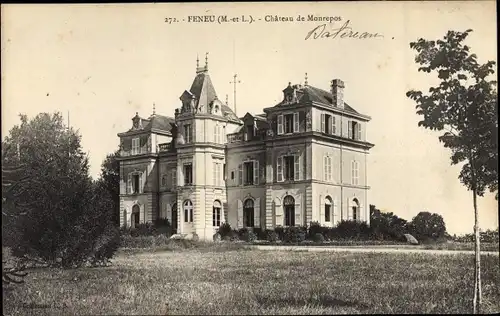 Ak Féneu Maine et Loire, Château de Monrepos