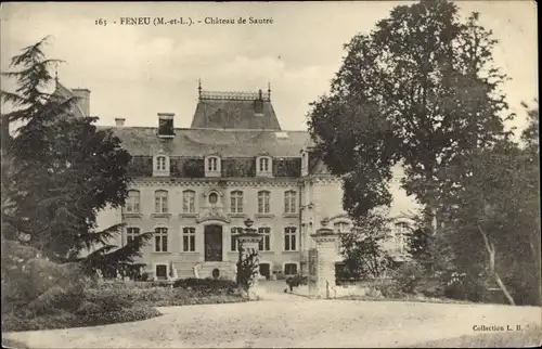 Ak Féneu Maine et Loire, Château de Sautré