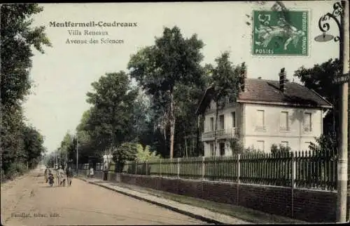 Ak Montfermeil Coudreaux Seine Saint Denis, Villa Reneaux Avenue des Sciences