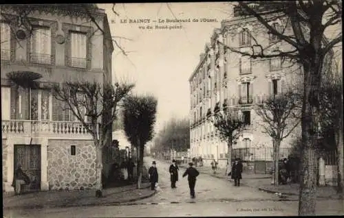 Ak Le Raincy Seine Saint Denis, Boulevard de l´Ouest