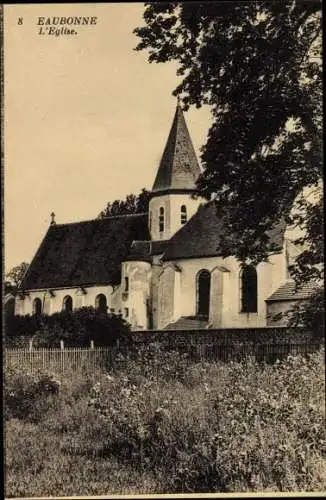 Ak Eaubonne Val d’Oise, L´Eglise