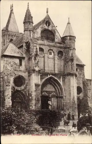 Ak Gonesse Val d’Oise, L´Eglise St-Pierre