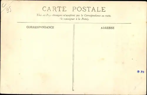 Ak Vétheuil Val-d´Oise, L´Eglise, Monument Historique