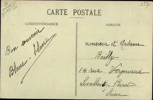 Ak Orgerus Yvelines, Église