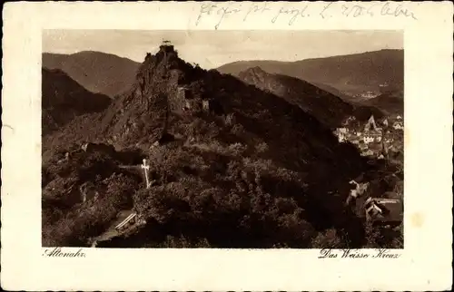 Ak Altenahr im Landkreis Ahrweiler, Das Weiße Kreuz