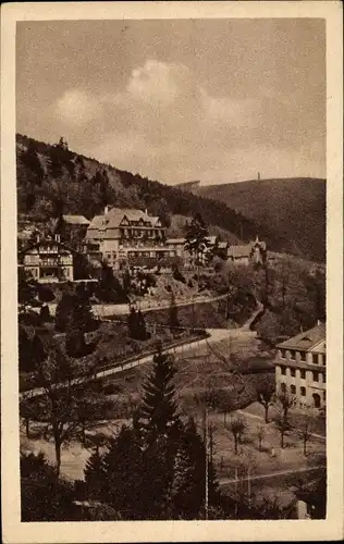 Ak Ruhla in Westthüringen, Berghotel Bellevue