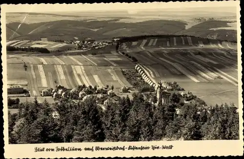 Ak Oberweißbach im Weißbachtal Thüringen, Blick vom Fröbelturm