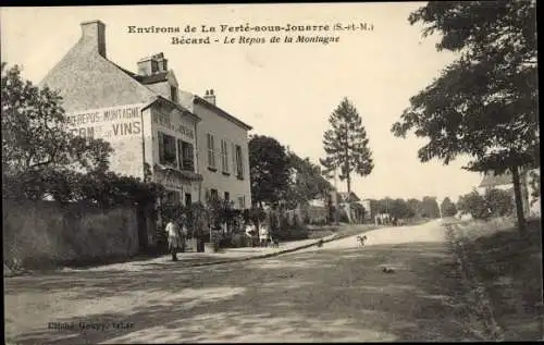 Ak La Ferté-sous-Jouarre Seine-et-Marne, Bécard, le Repos de la Montagne