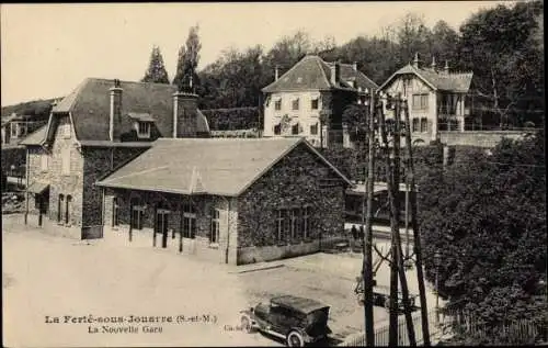 Ak La Ferté-sous-Jouarre Seine-et-Marne, Nouvelle Gare