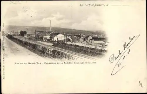 Ak La Ferté-sous-Jouarre Seine-et-Marne, Rue de la Haute Vue