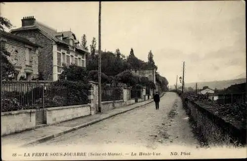 Ak La Ferté-sous-Jouarre Seine-et-Marne, La Haute Vue