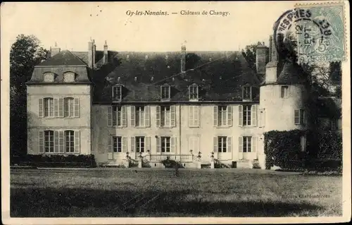 Ak Gy les Nonains Loiret, Château de Changy