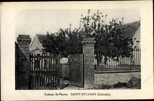 Ak Saint Sylvain Calvados, Colonie Saint Martin