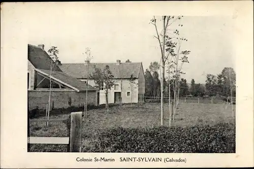 Ak Saint Sylvain Calvados, Colonie Saint Martin